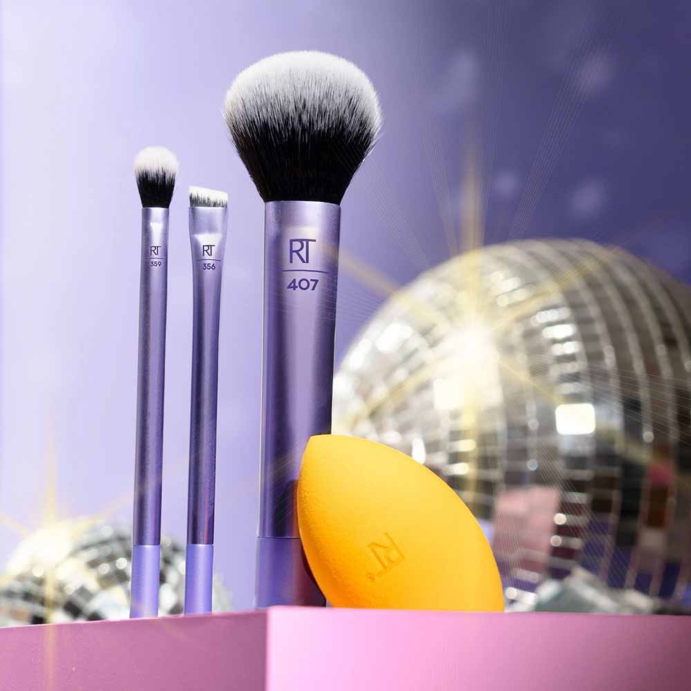 Kit de Pincéis Real Techniques Midi Glow Set – Edição Limitada ÚNICO 2