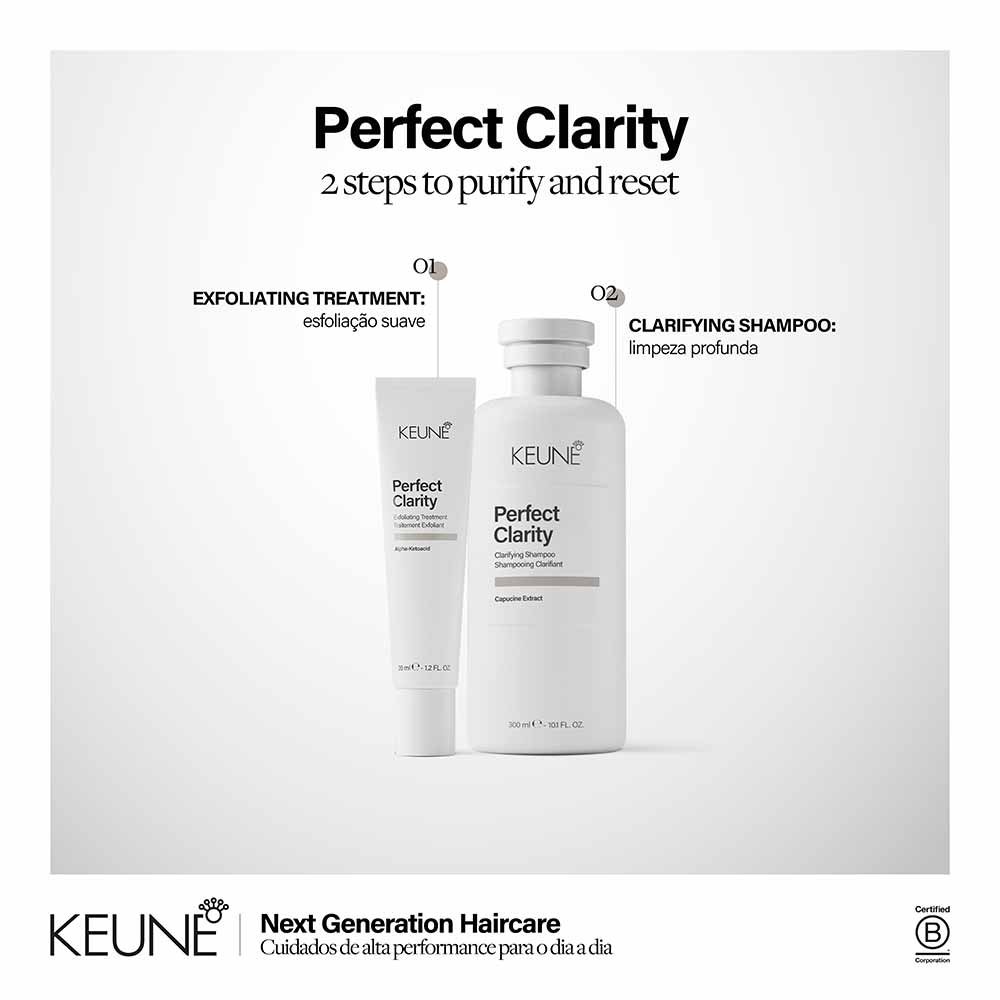 Shampoo de Limpeza Profunda Keune Perfect Clarity 1000ml 2