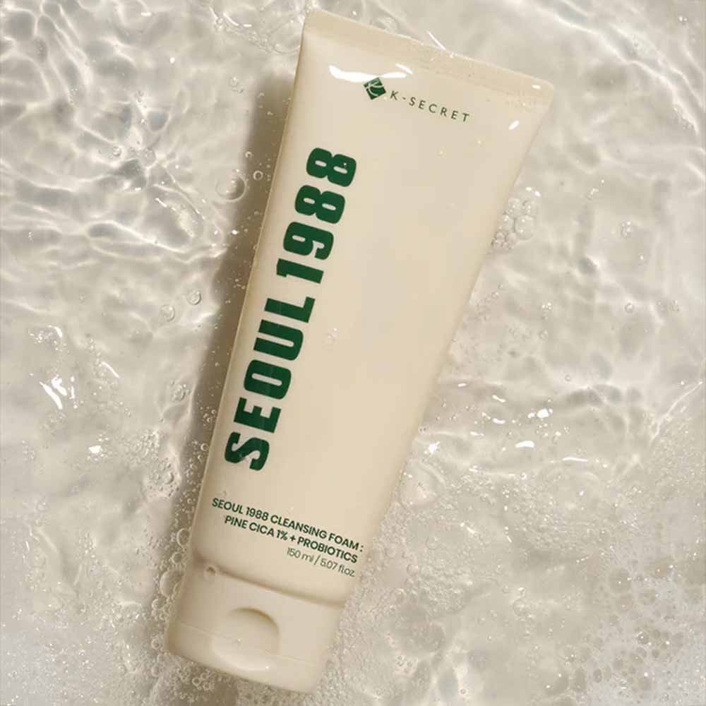 Espuma de Limpeza K-Secret Seoul 1988 Cleansing Foam: Pine Cica 1% + Probiotics 150ml 3