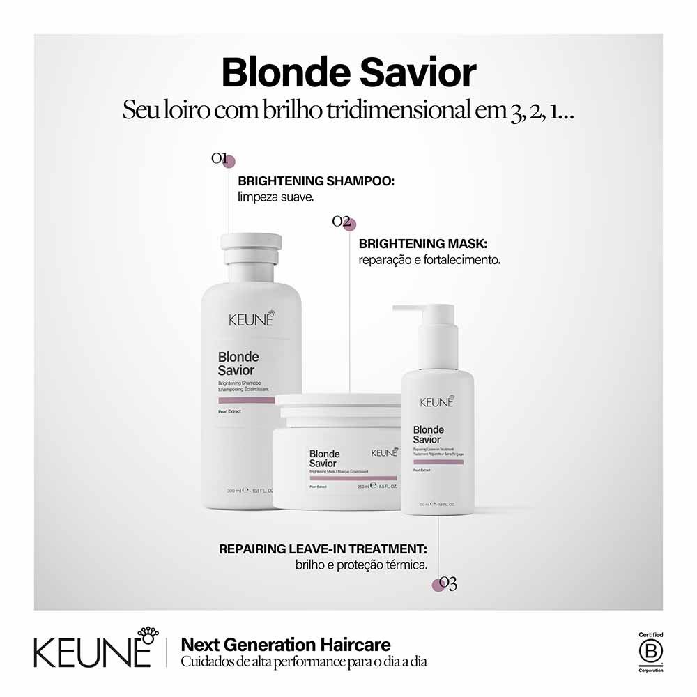 Máscara de Tratamento Keune Blonde Savior 500ml 2