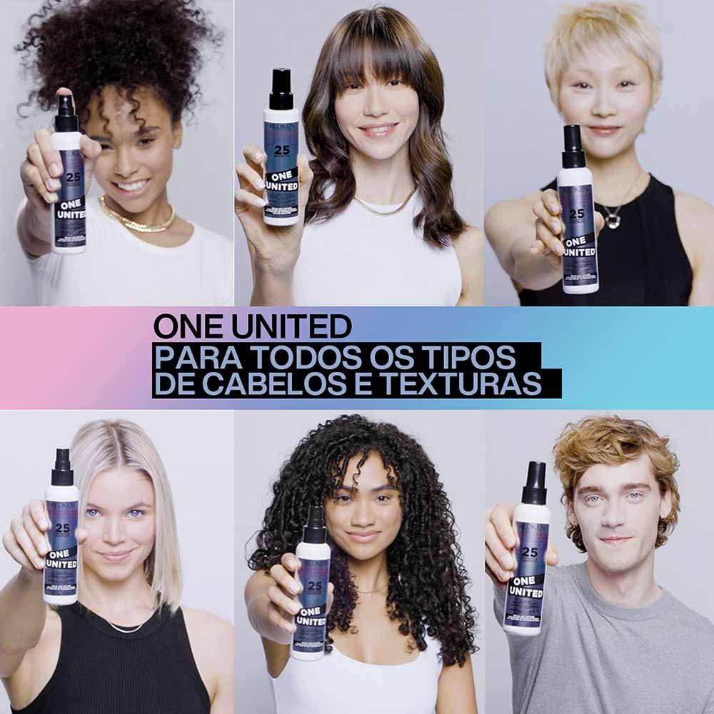 Leave-in Multibenefícios Redken One United - Para todos os tipos de cabelos 200ml 7
