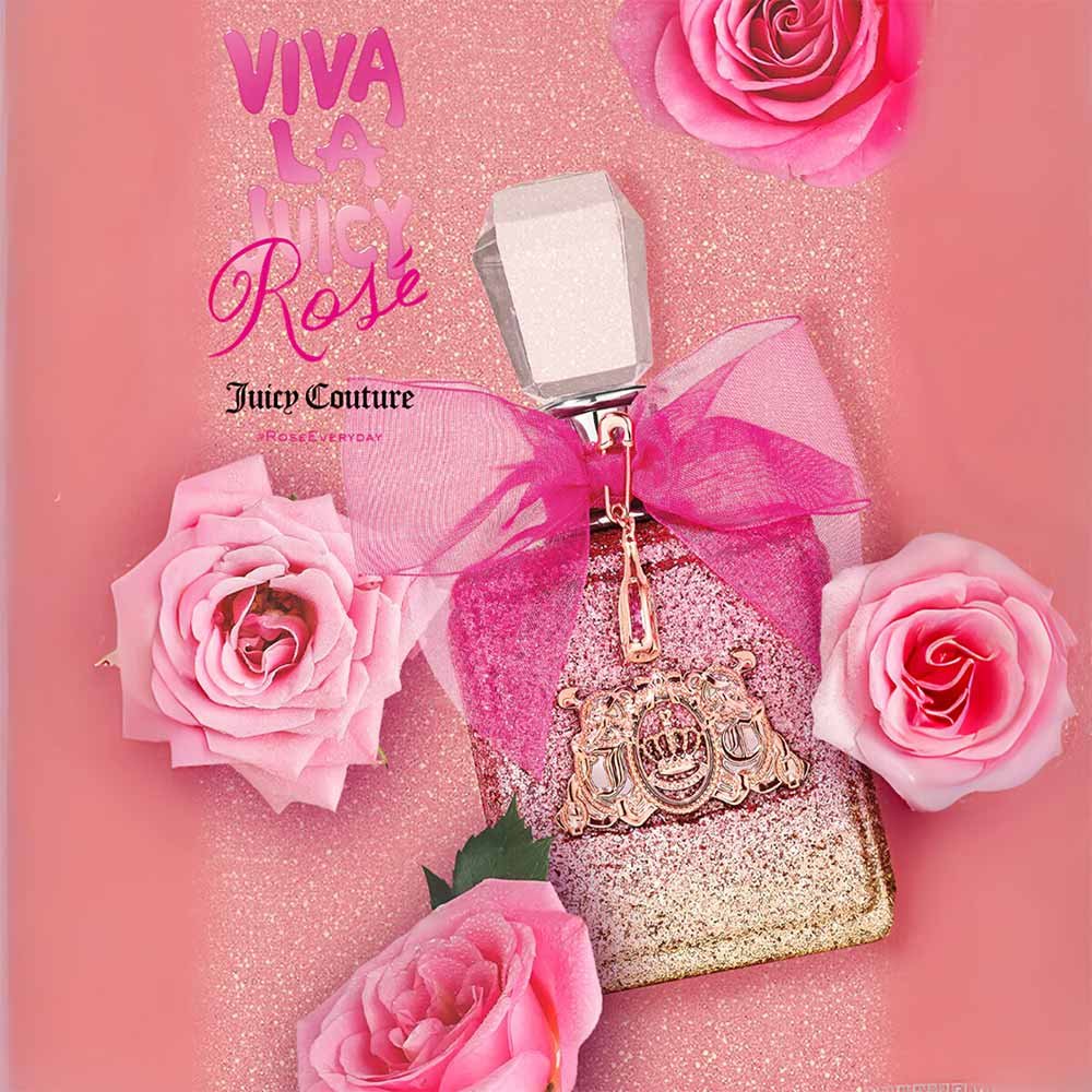 Perfume Viva La Juicy Rose Juicy Couture Feminino Eau de Parfum 100ml 3