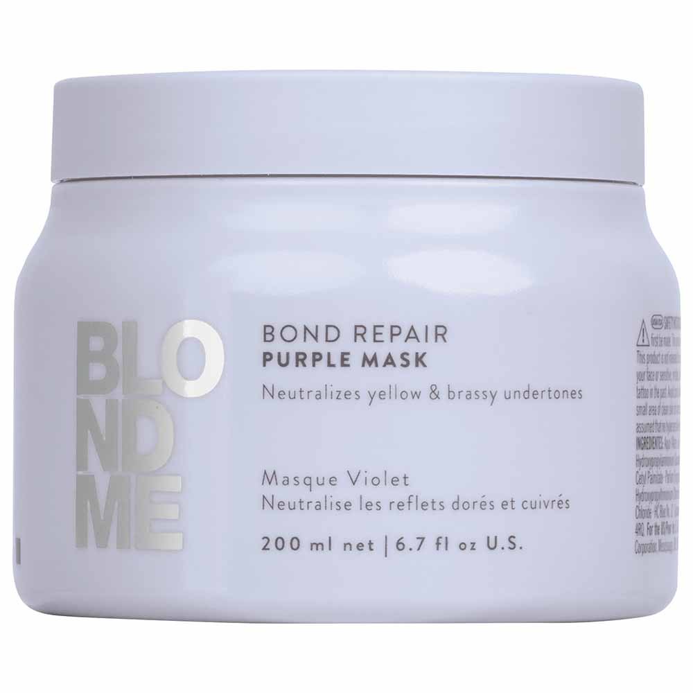 Máscara Capilar Schwarzkopf Blondme BondR Roxa