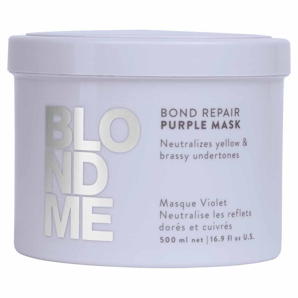 Máscara Capilar Schwarzkopf Blondme BondR Roxa