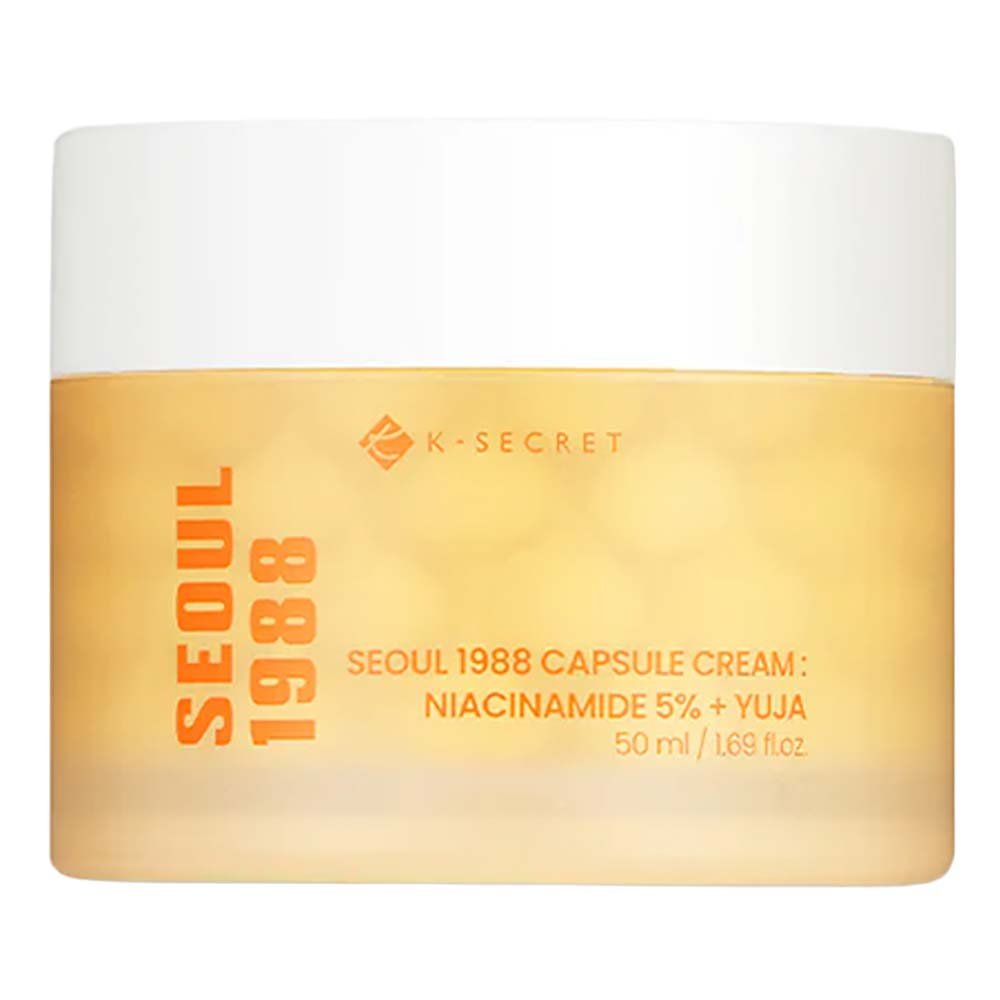 Creme K-Secret Seoul 1988 Capsule Cream: Niacinamide 5% + Yuja