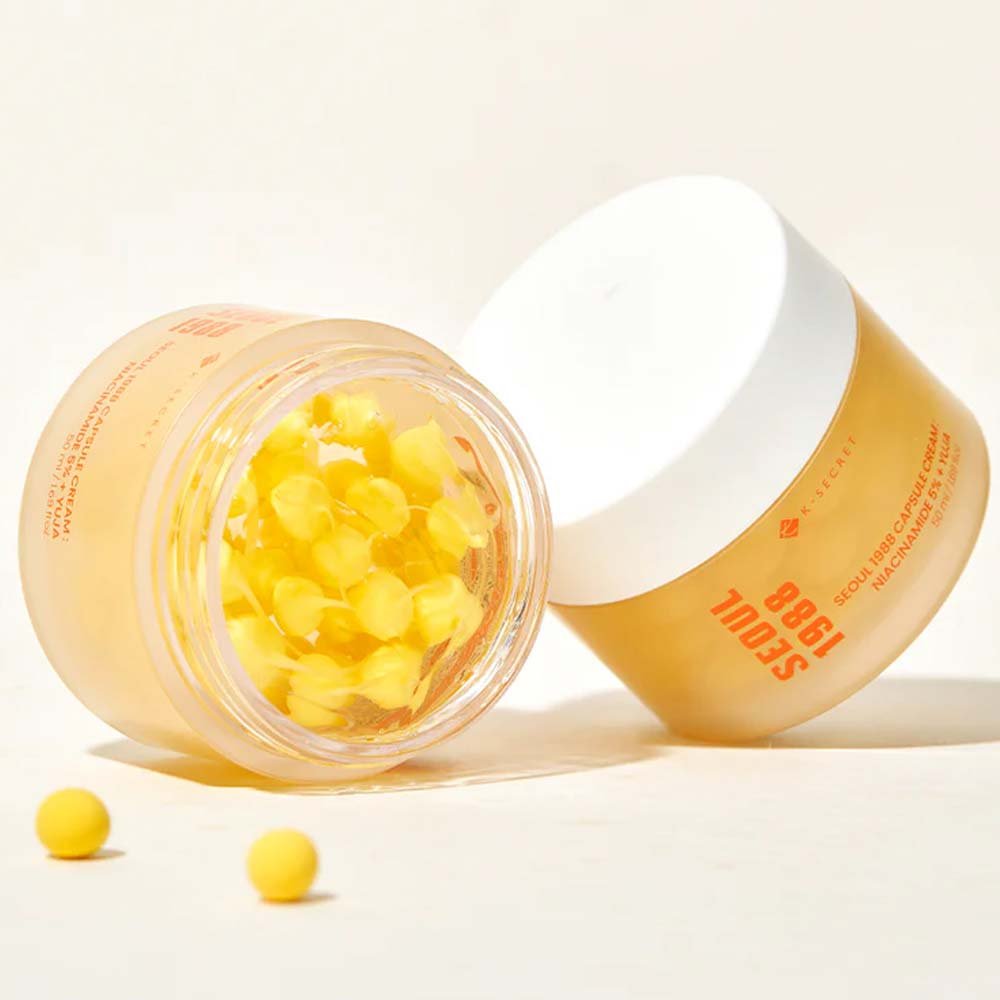 Creme K-Secret Seoul 1988 Capsule Cream: Niacinamide 5% + Yuja 50ml 4