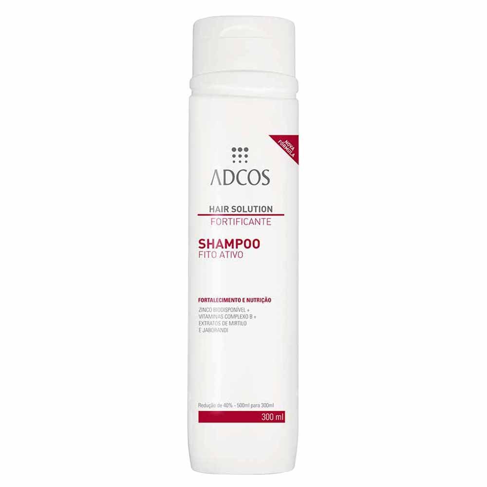Shampoo Fortificante Adcos Hair Solution Fito Ativa