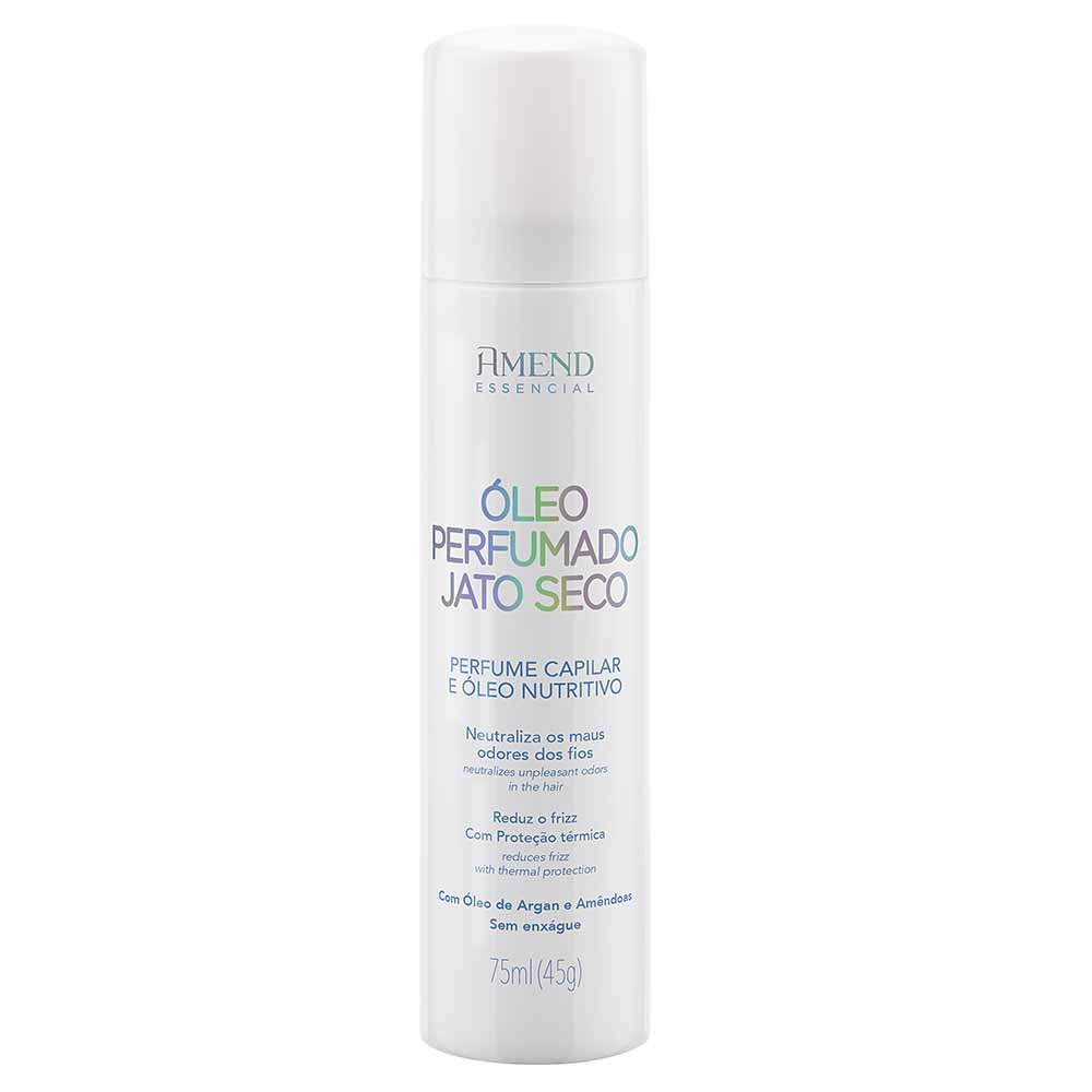 Perfume Capilar e Óleo Nutritivo Amend Essencial Óleo Perfumado Jato Seco