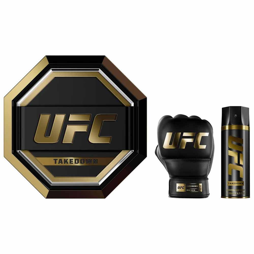 Kit Coffret Takedown UFC - Perfume Eau de Parfum + Deodorant Body Spray