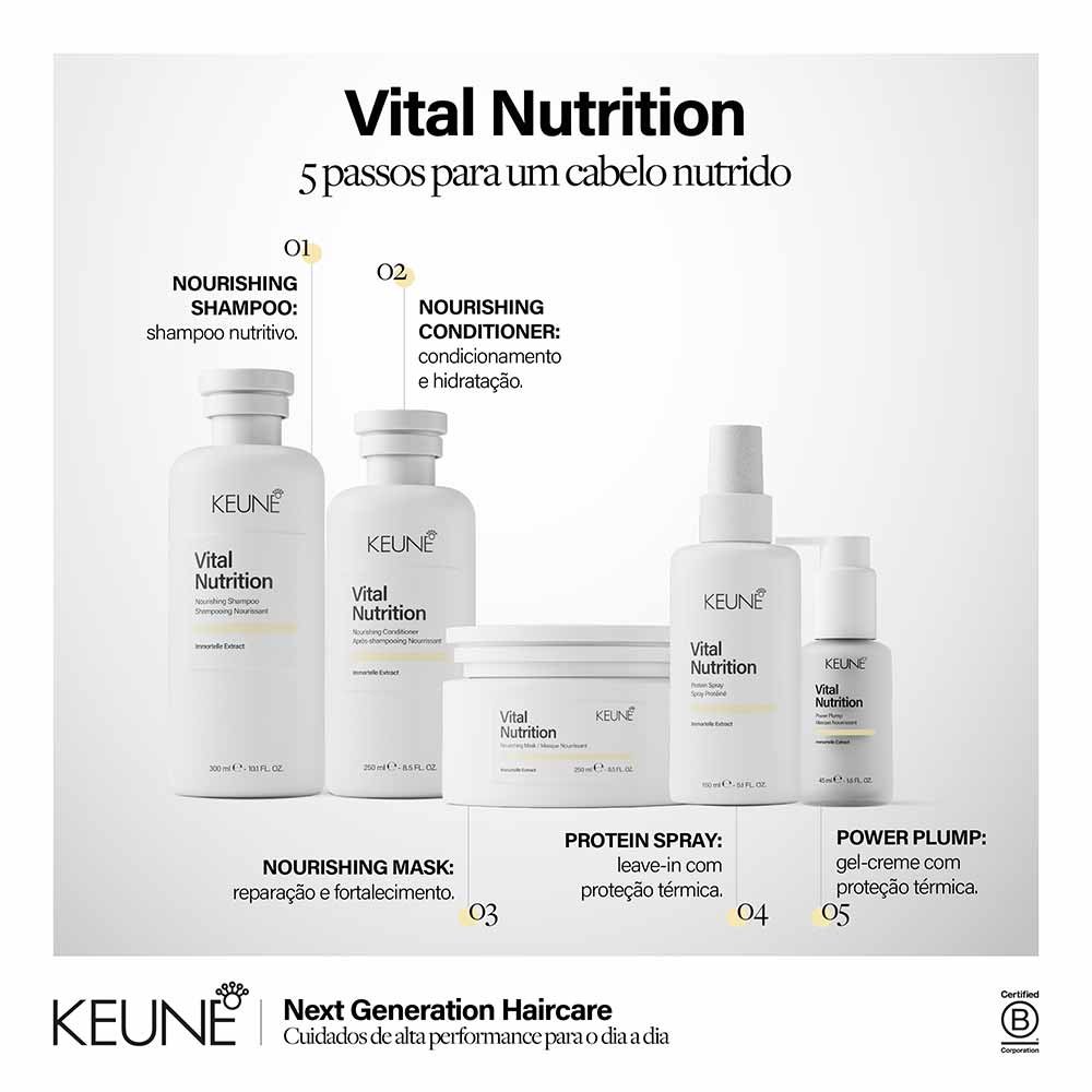 Creme de Tratamento Keune Vital Nutrition Spa Creambath 1000ml 2