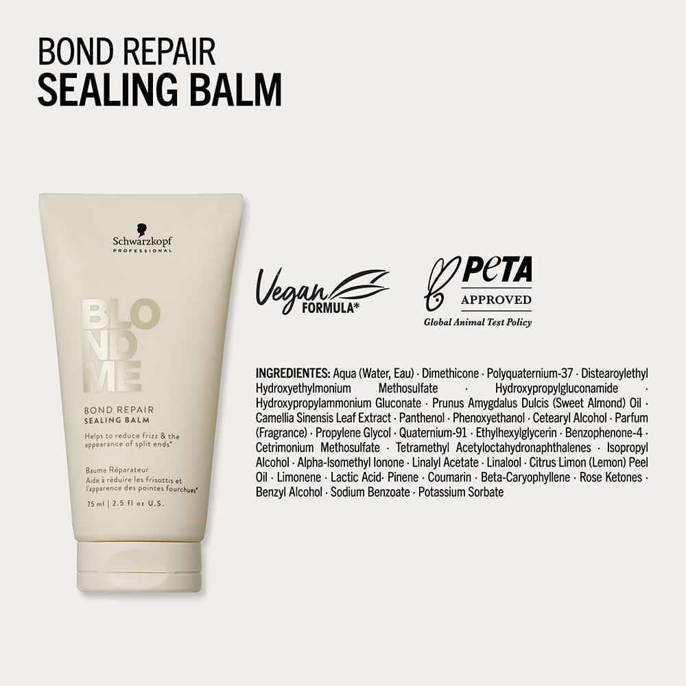 Bálsamo Selante Schwarzkopf Blondme BondR 75ml 4