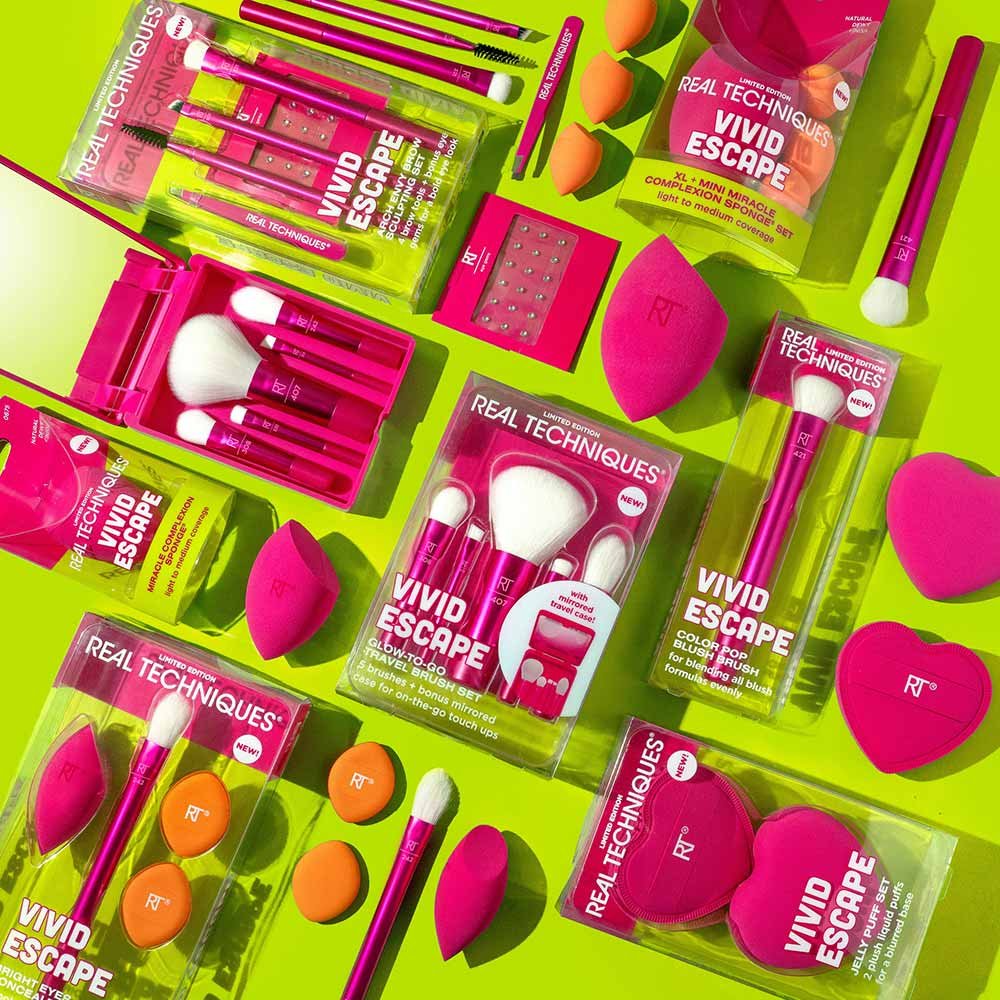 Kit de Esponjas Real Techniques Jelly Puff Set ÚNICO 4