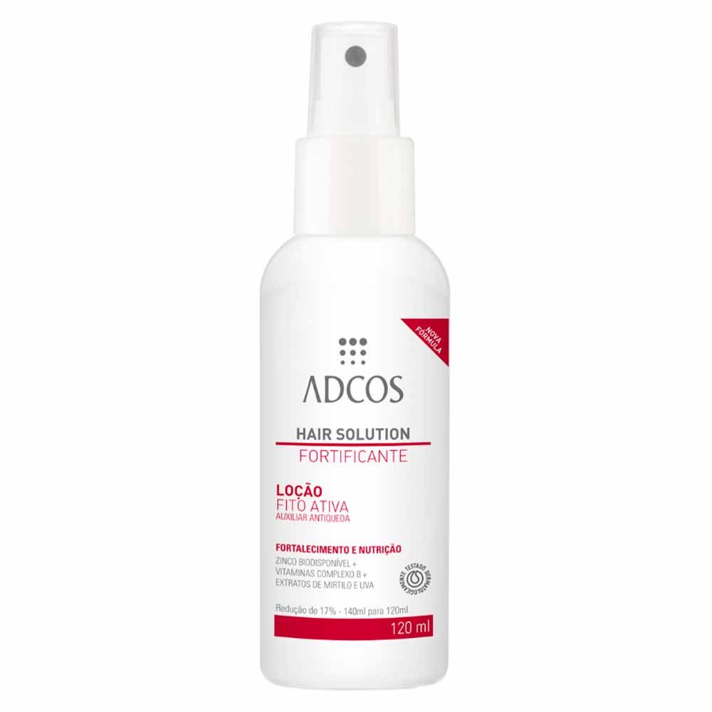 Loção Fortificante Antiqueda Adcos Hair Solution Fito Ativa