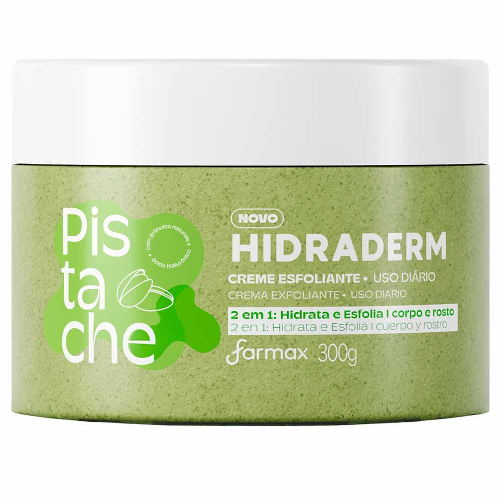 Creme Esfoliante Hidraderm Pistache