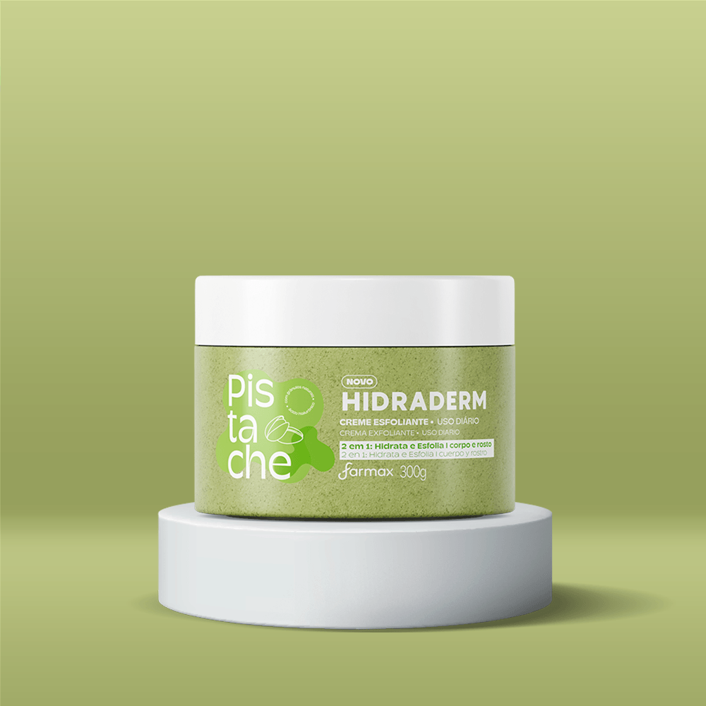 Creme Esfoliante Hidraderm Pistache 300g 2
