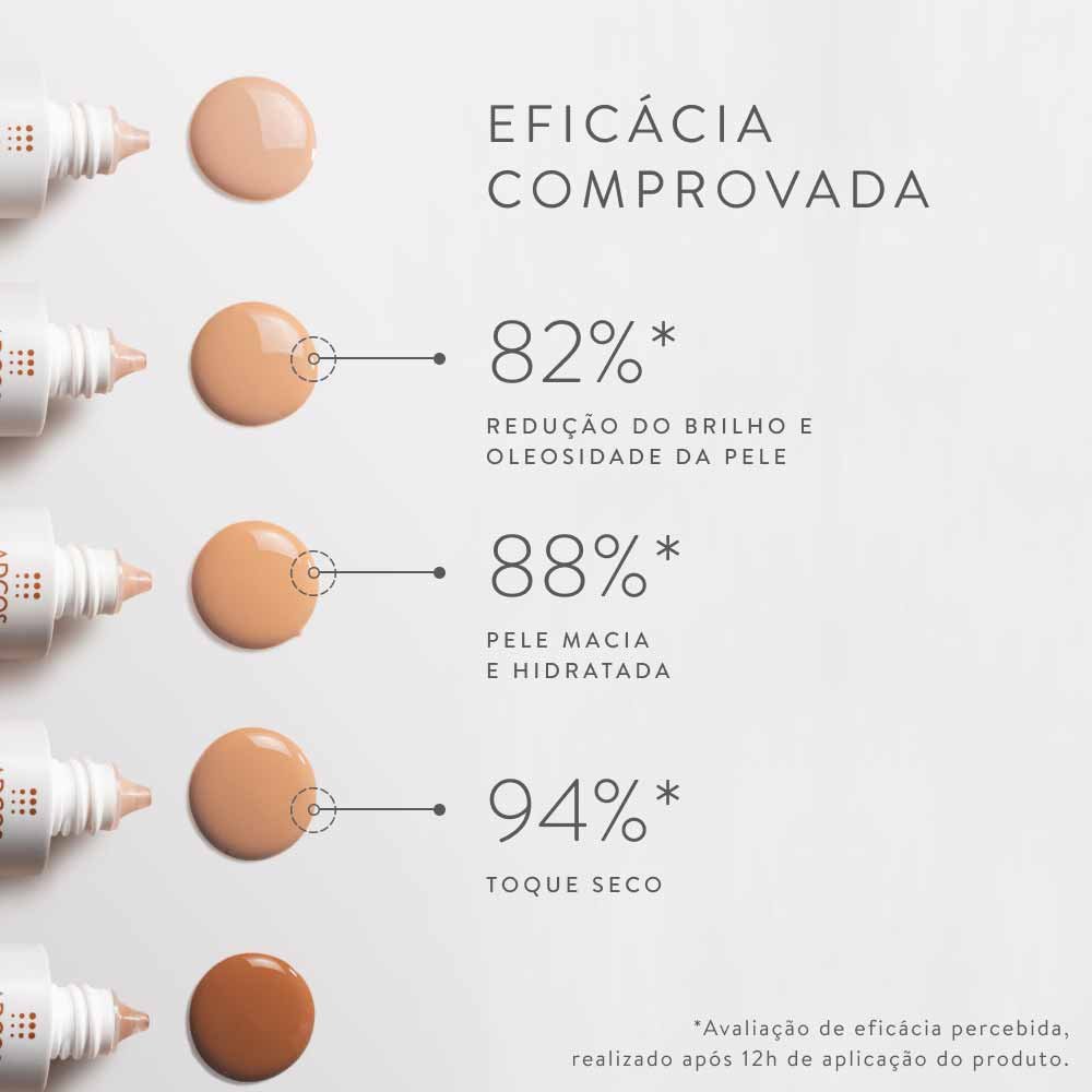Protetor Solar Adcos Aqua Fluid FPS 50 Ivory 5