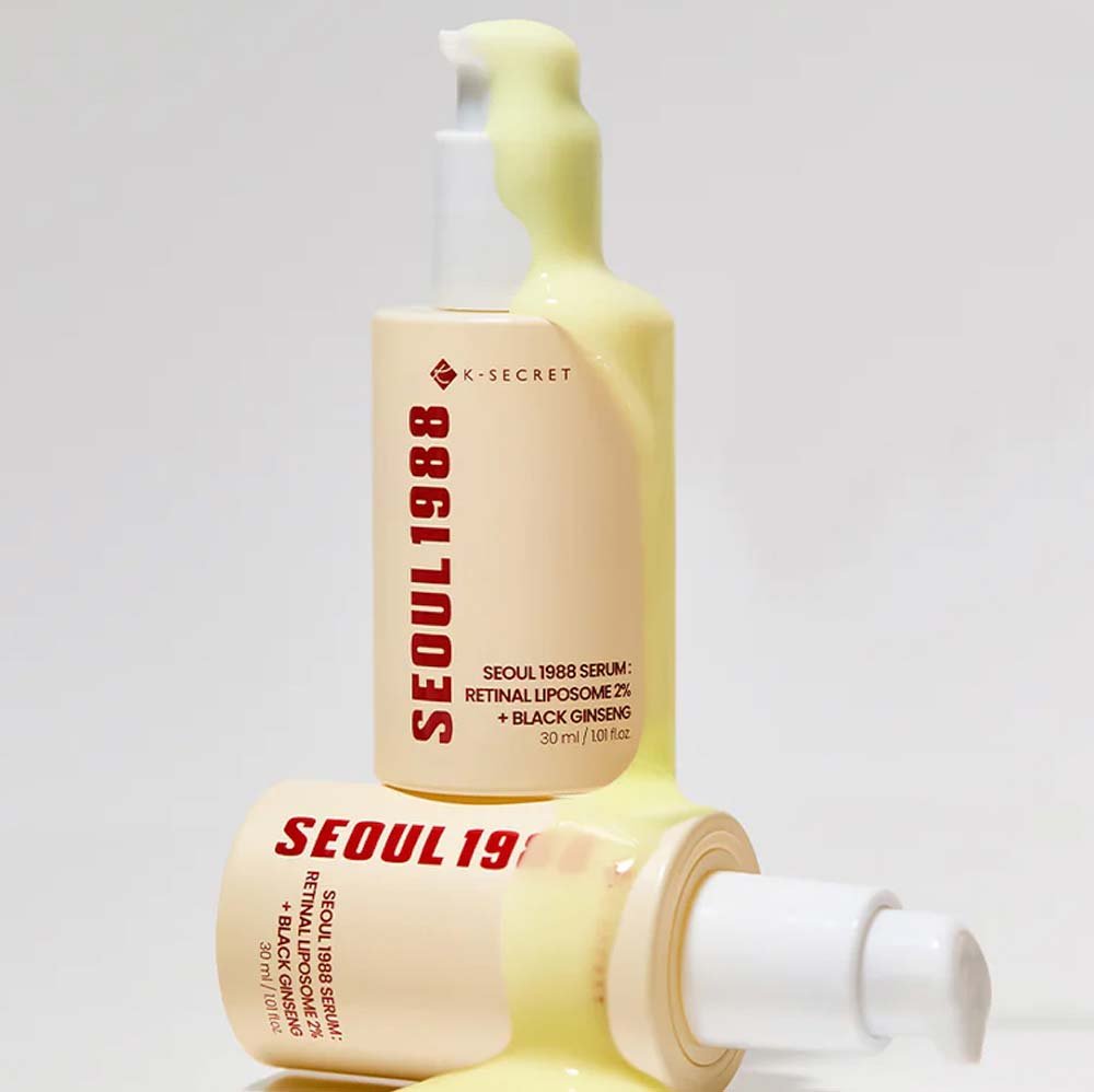 Serum K-Secret Seoul 1988 Serum: Retinal Liposome 2% + Black Ginseng 30ml 3
