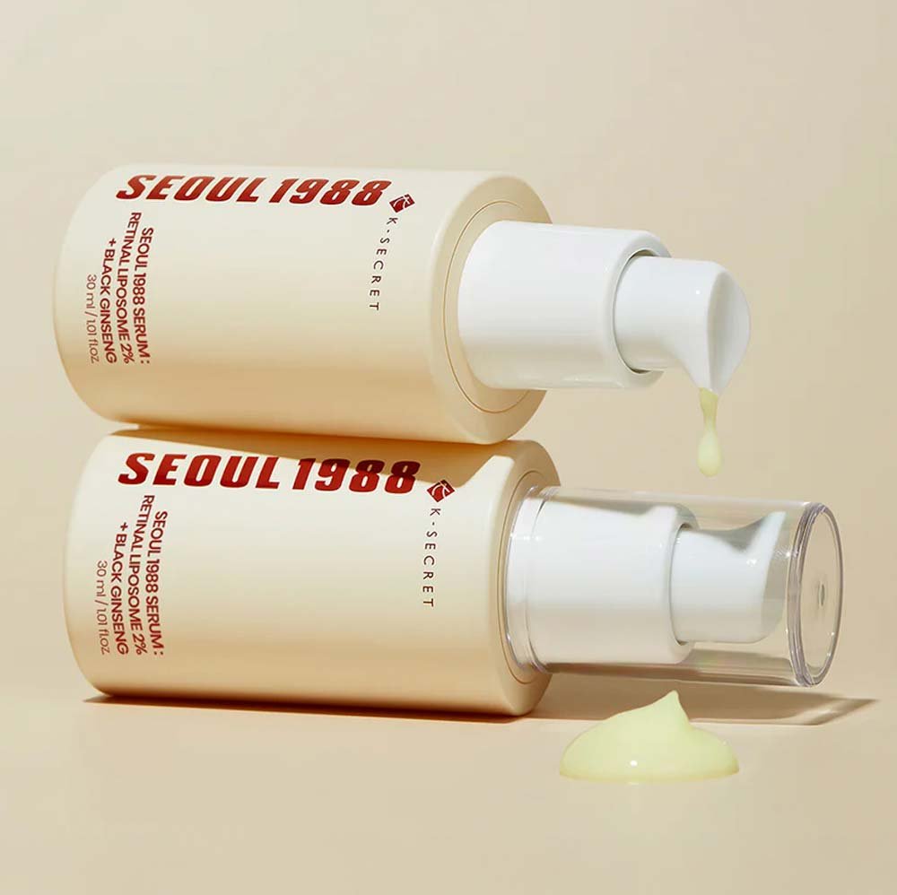 Serum K-Secret Seoul 1988 Serum: Retinal Liposome 2% + Black Ginseng 30ml 4