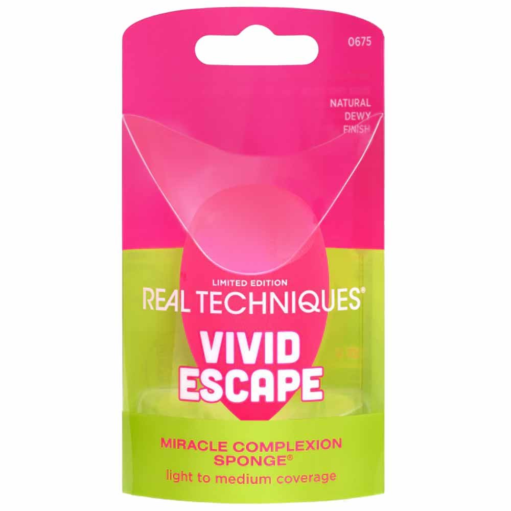 Esponja de Maquiagem Real Techniques Miracle Complexion Vivid Escape ÚNICO 2