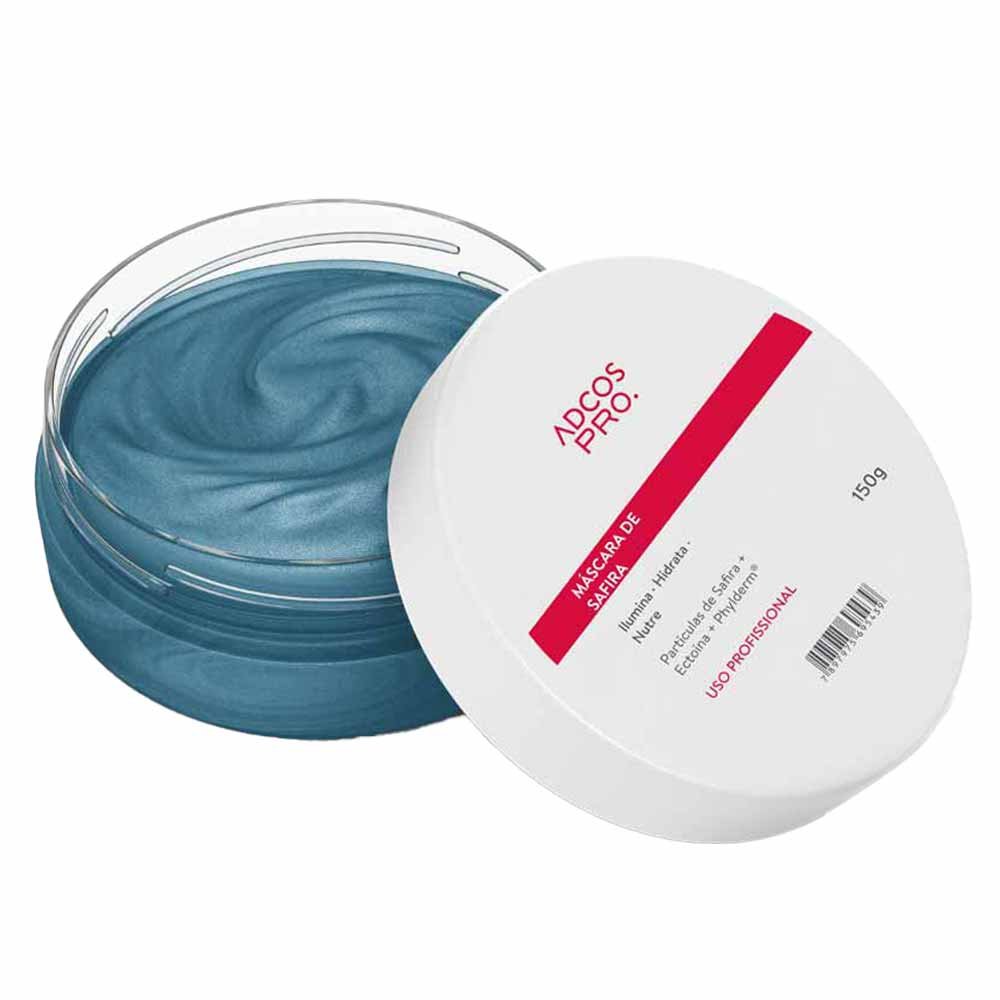Máscara Facial Adcos Safira Iluminadora 150g 2