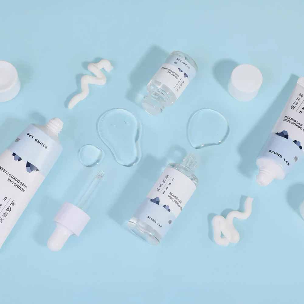 Kit Birch Juice Trial Round Moisturizing Cleanser + Moisturizing Toner + Ampoule + Moisturizi Cream ÚNICO 5