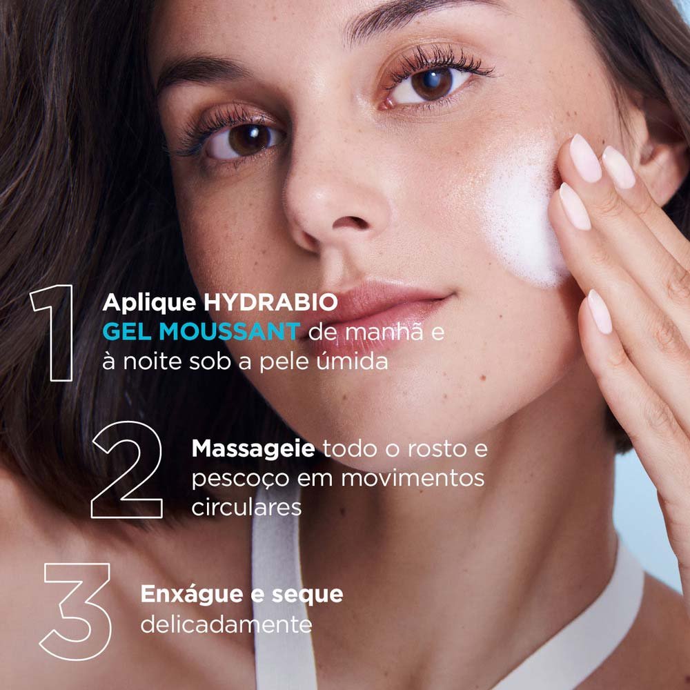 Gel de Limpeza Facial Bioderma Hydrabio Gel Moussant 400ml 7