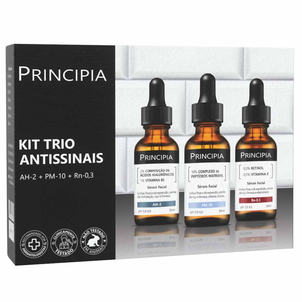 Principia Trio Antissinais Kit com 3 Séruns ÚNICO 2