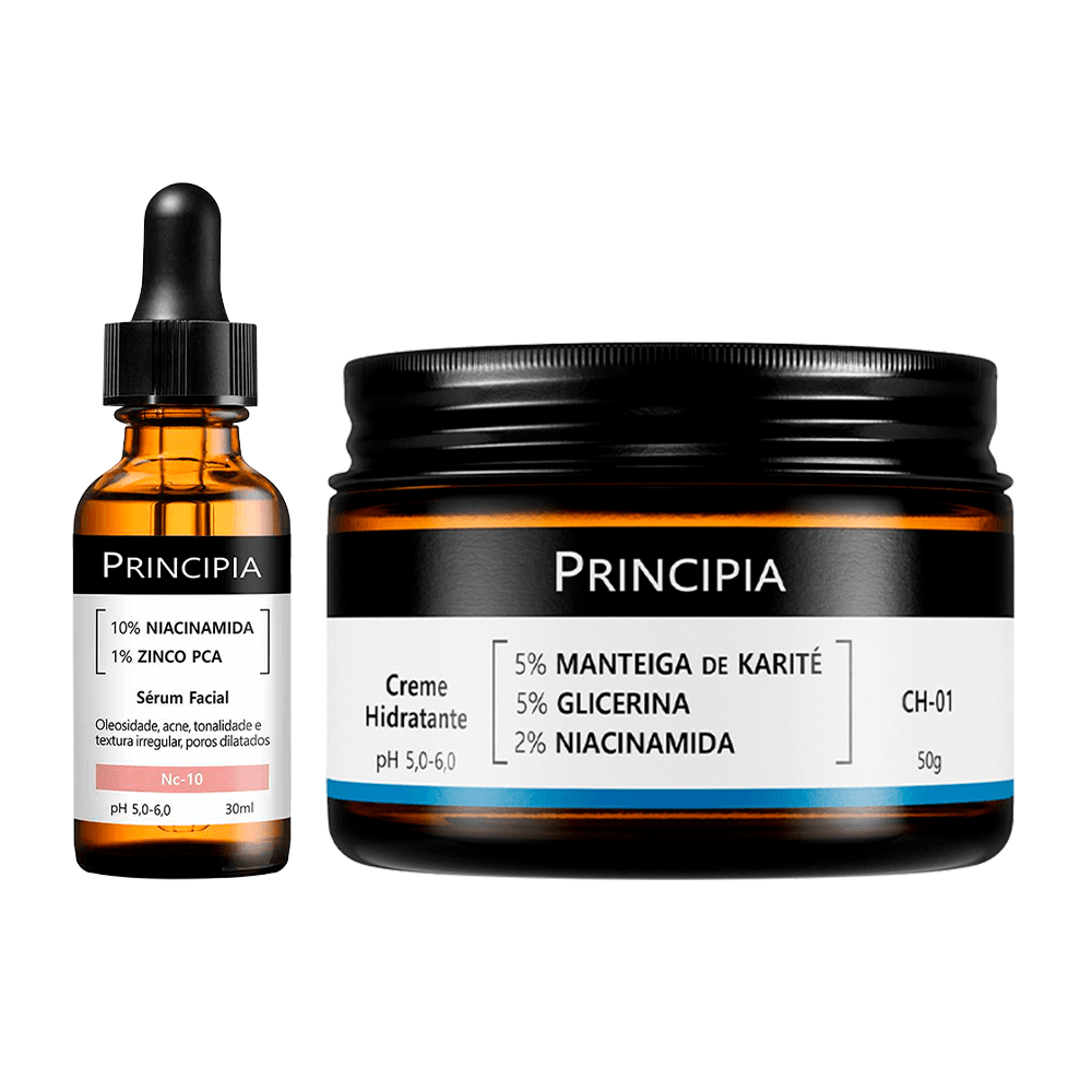 Kit Principia Tratamento Noturno: Sérum Anti-idade Nc-10 + Hidratante