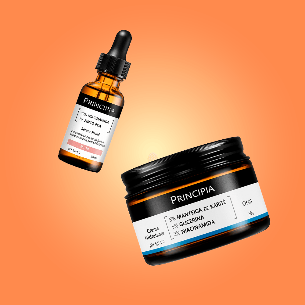 Kit Principia Tratamento Noturno: Sérum Anti-idade Nc-10 + Hidratante ÚNICO 3