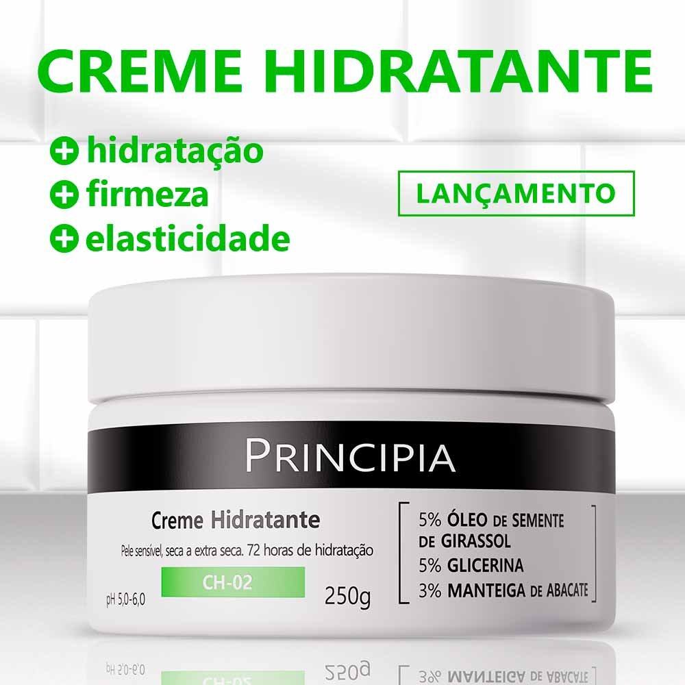 Creme Hidratante Corporal Principia CH-02 250g 2