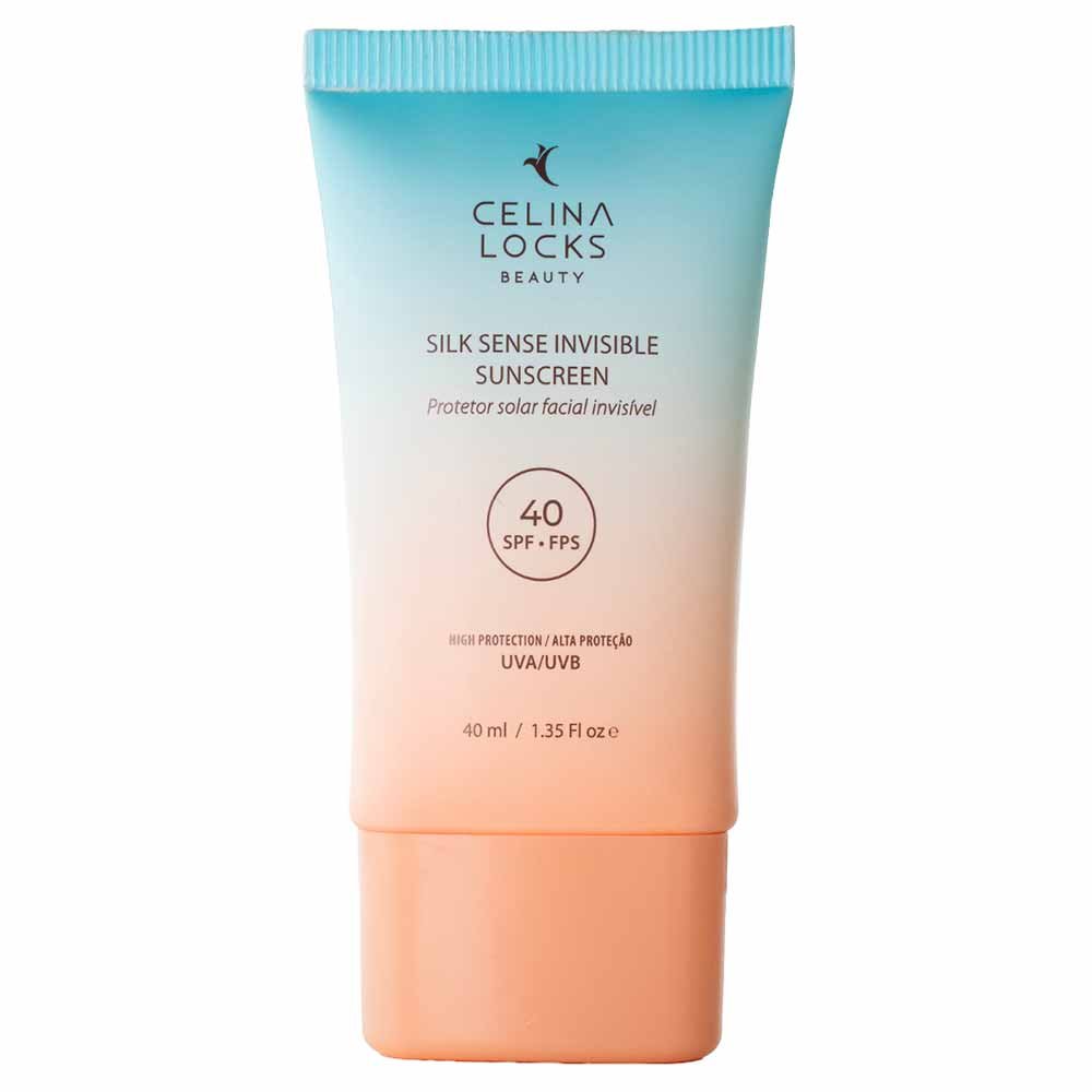 Protetor Solar Facial Invisible Celina Locks Sunscreen SPF40