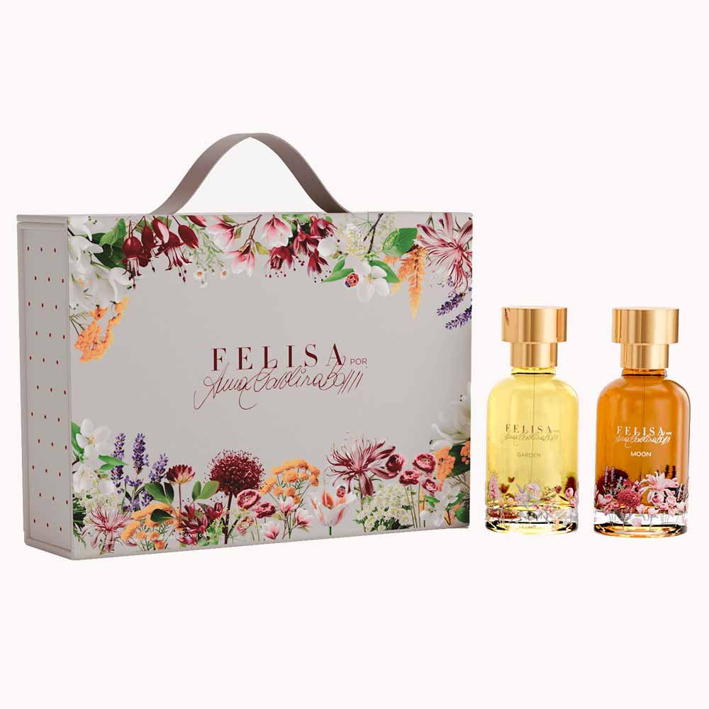 Coffret Felisa por Ana Carolina Bassi - Kit Perfume Garden & Moon EDP