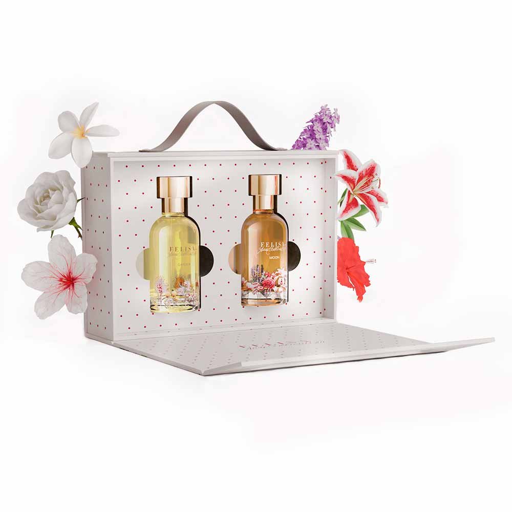 Coffret Felisa por Ana Carolina Bassi - Kit Perfume Garden & Moon EDP ÚNICO 2