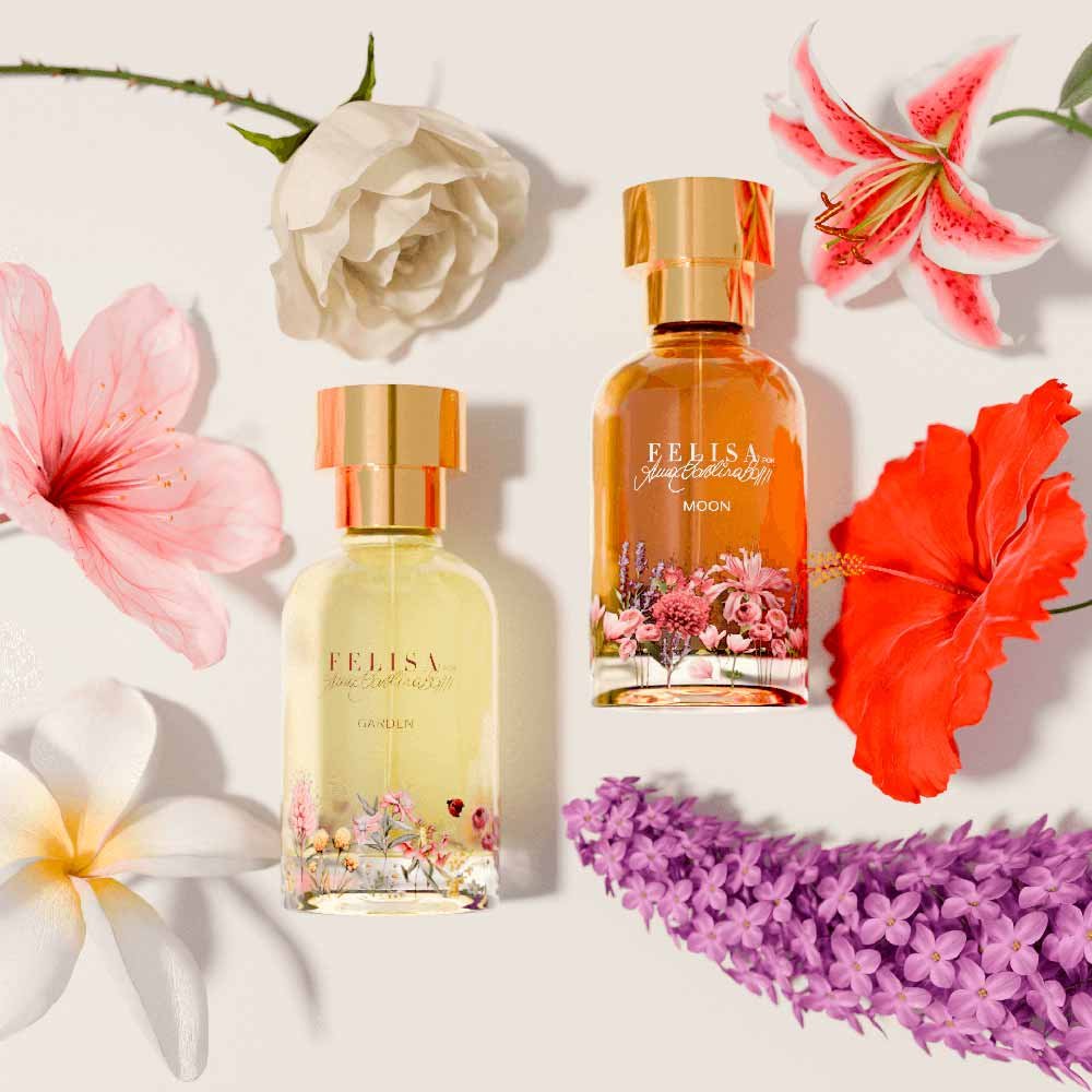 Coffret Felisa por Ana Carolina Bassi - Kit Perfume Garden & Moon EDP ÚNICO 3