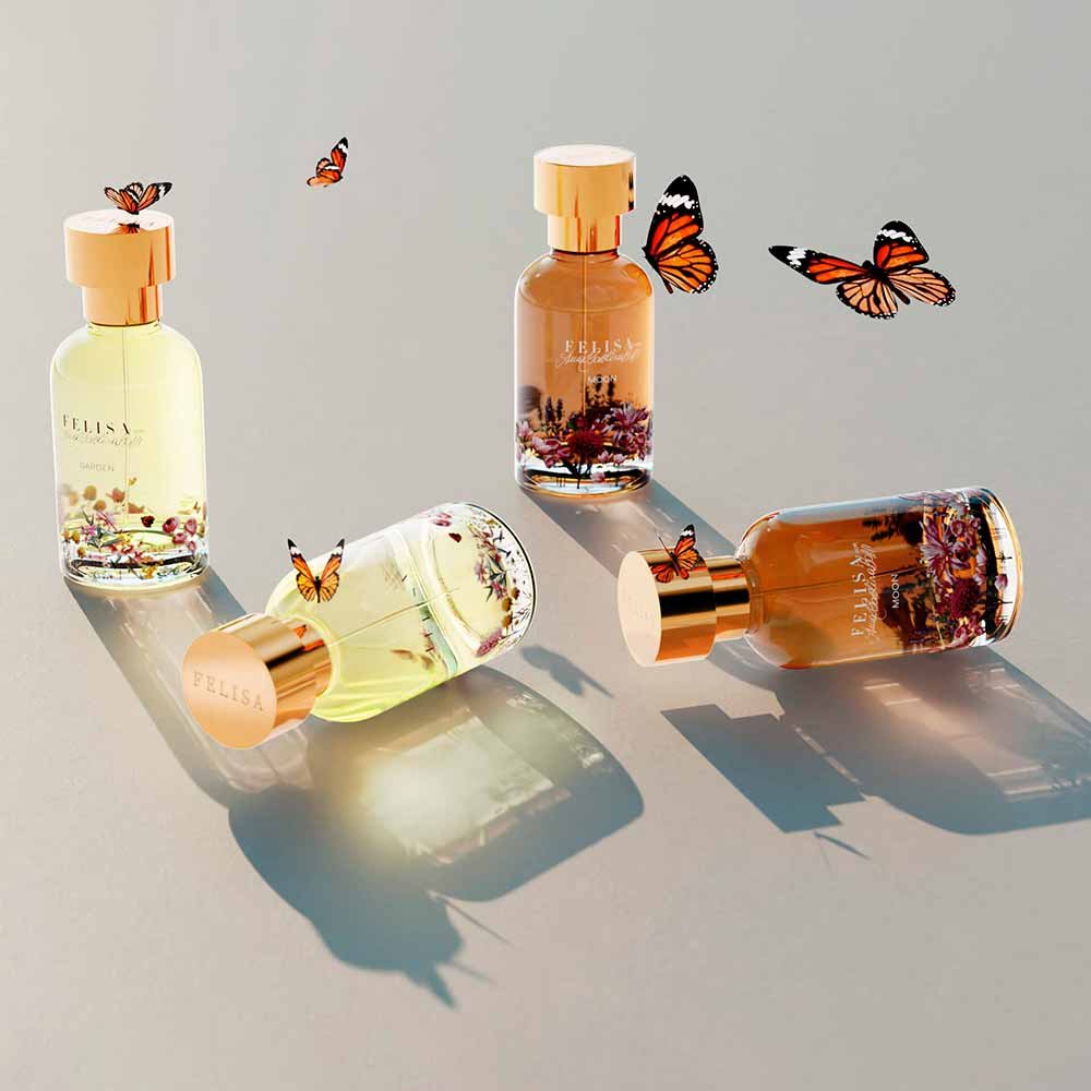 Coffret Felisa por Ana Carolina Bassi - Kit Perfume Garden & Moon EDP ÚNICO 4