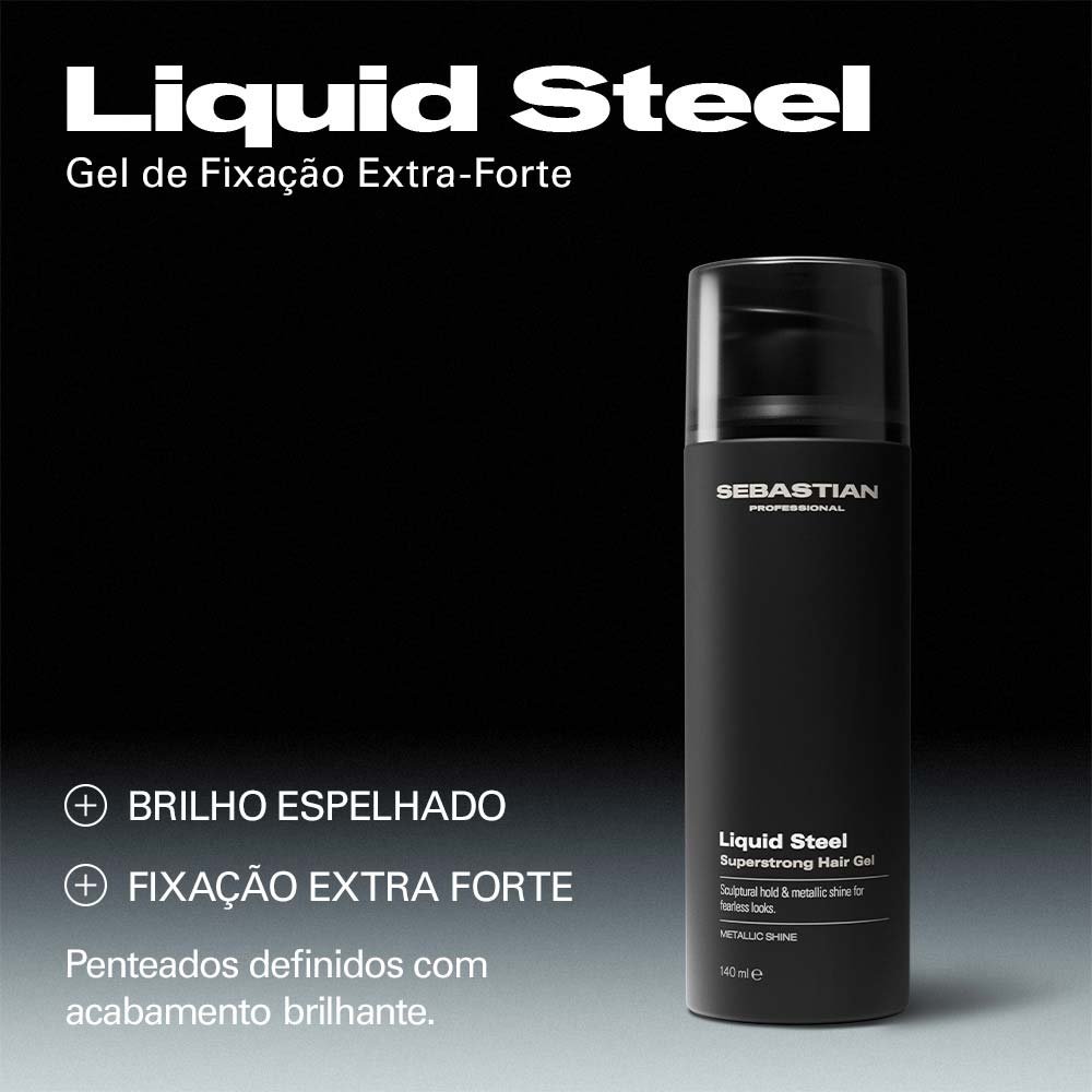 Gel Fixador Forte Sebastian Styling Steel 140ml 2