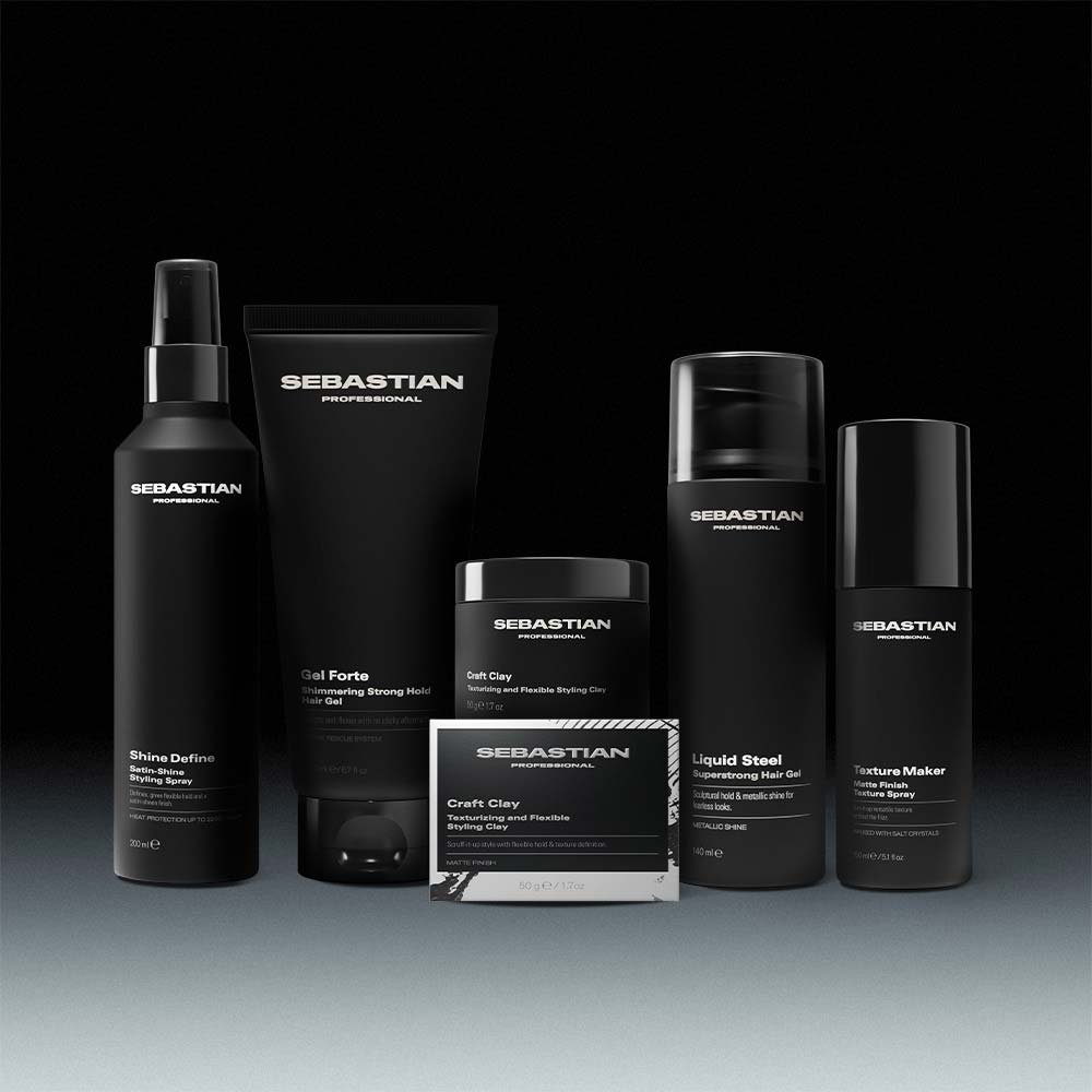Gel Fixador Forte Sebastian Styling Steel 140ml 6