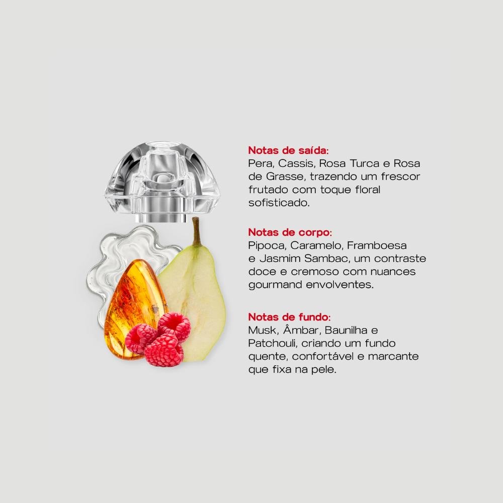Perfume Cabelo e Corpo Simple Organic 02 Pera Framboesa e Âmbar 30ml 2