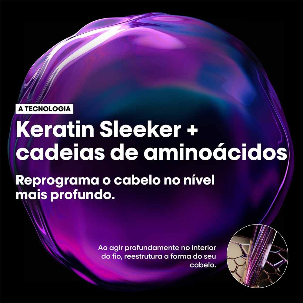 Máscara Capilar Profissional L'Oréal Professionnel Keratin Alpha Sleek 500g 3