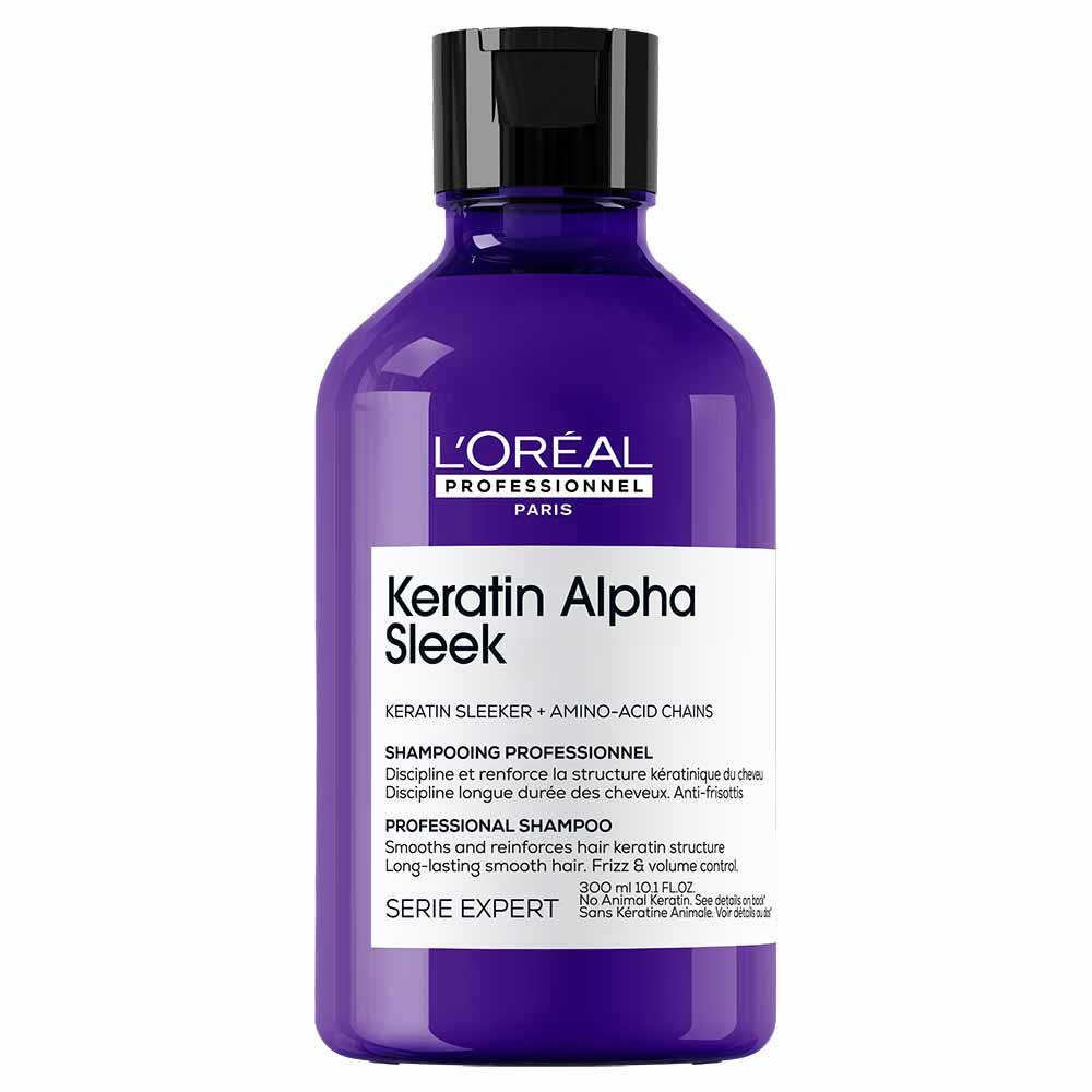 Shampoo Profissional L'Oréal Professionnel Keratin Alpha Sleek