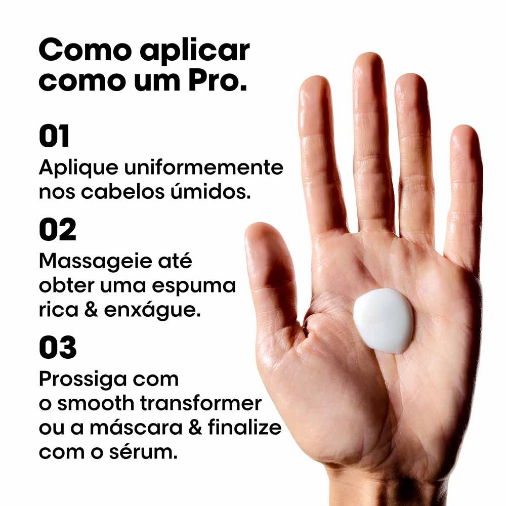 Shampoo Profissional L'Oréal Professionnel Keratin Alpha Sleek 300ml 6