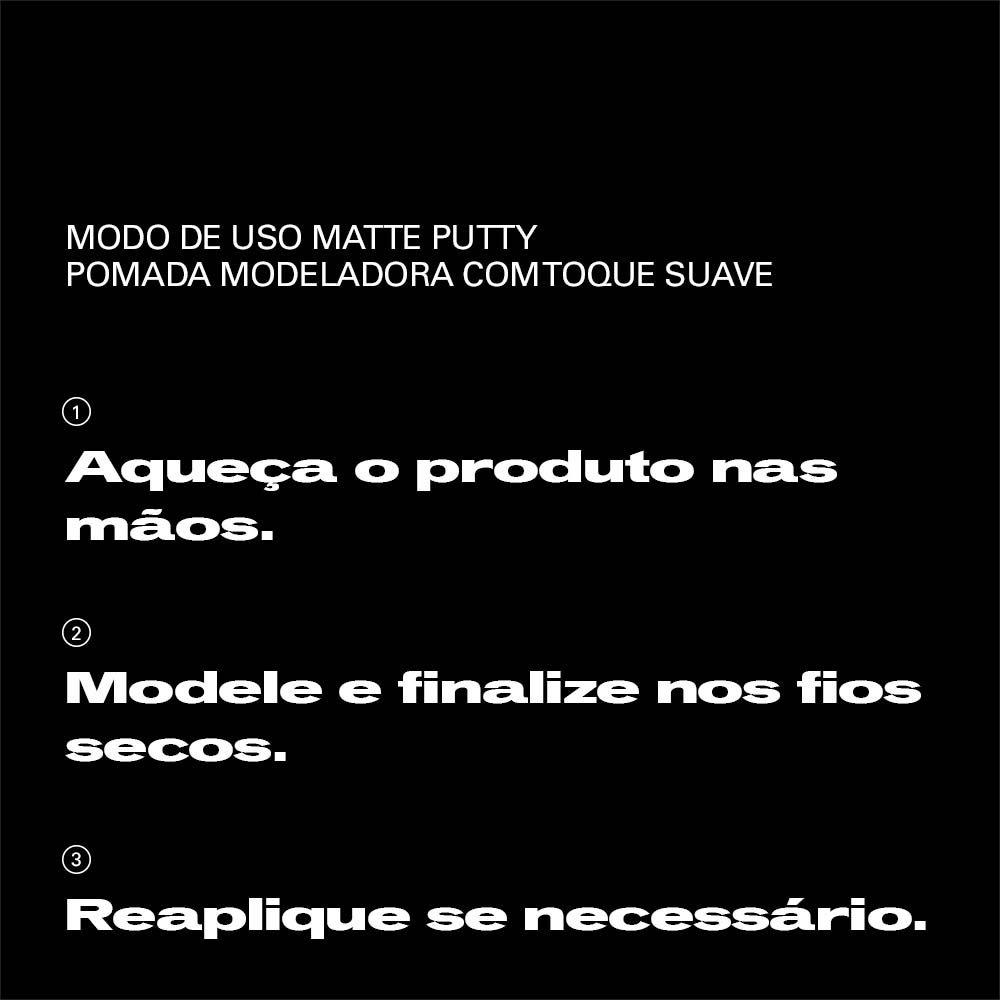 Argila Texturizadora Sebastian Styling Matte Putty 75g 3
