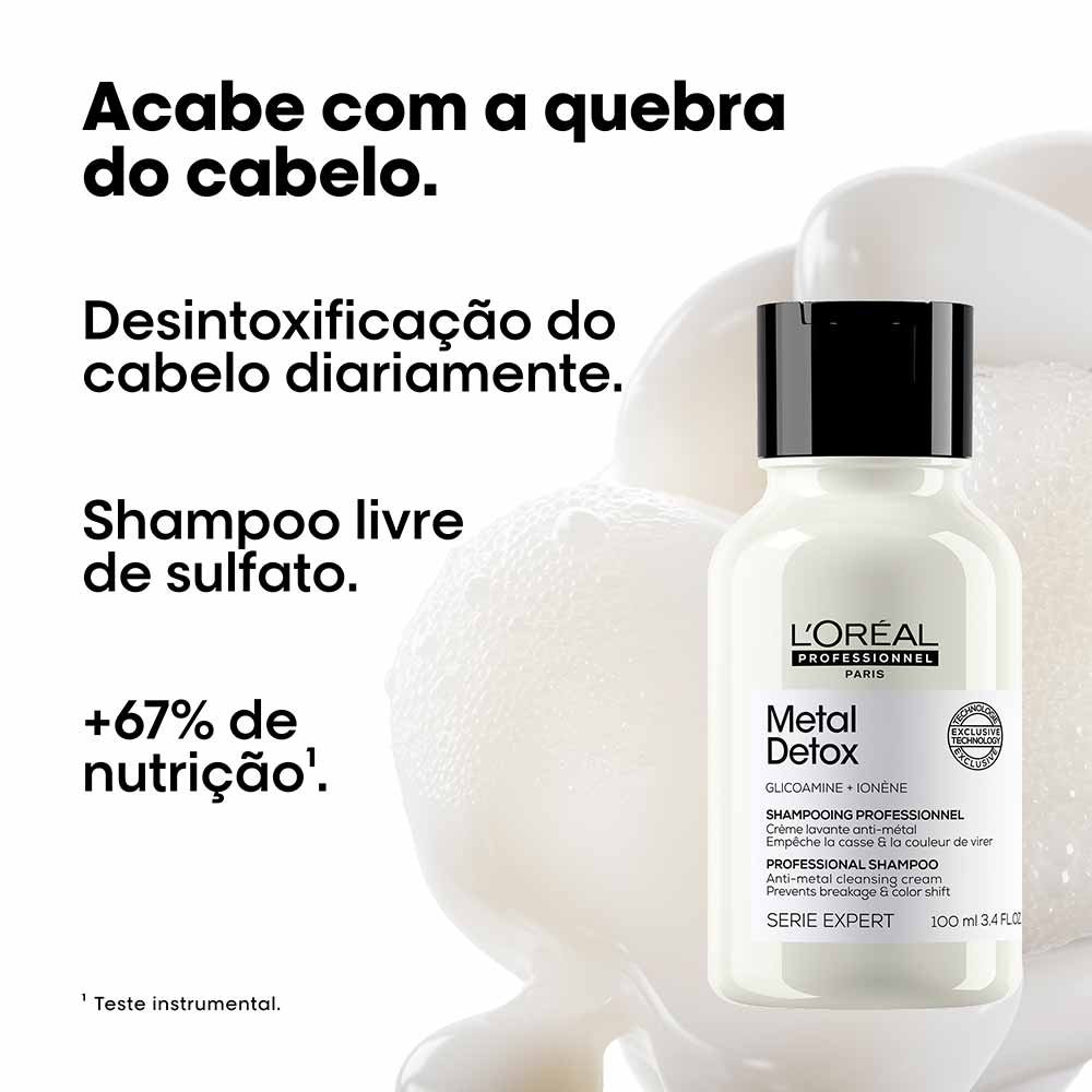Shampoo L'Oréal Professionnel Metal Detox 100ml 2