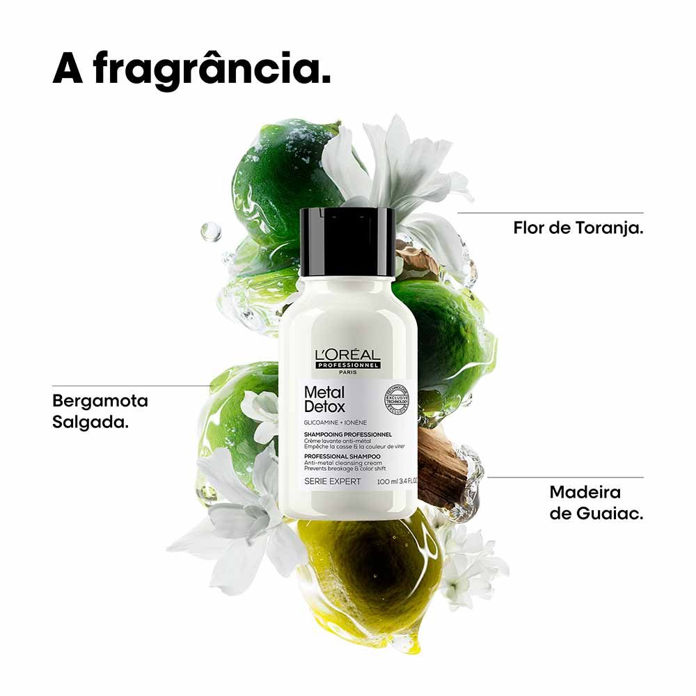 Shampoo L'Oréal Professionnel Metal Detox 100ml 3