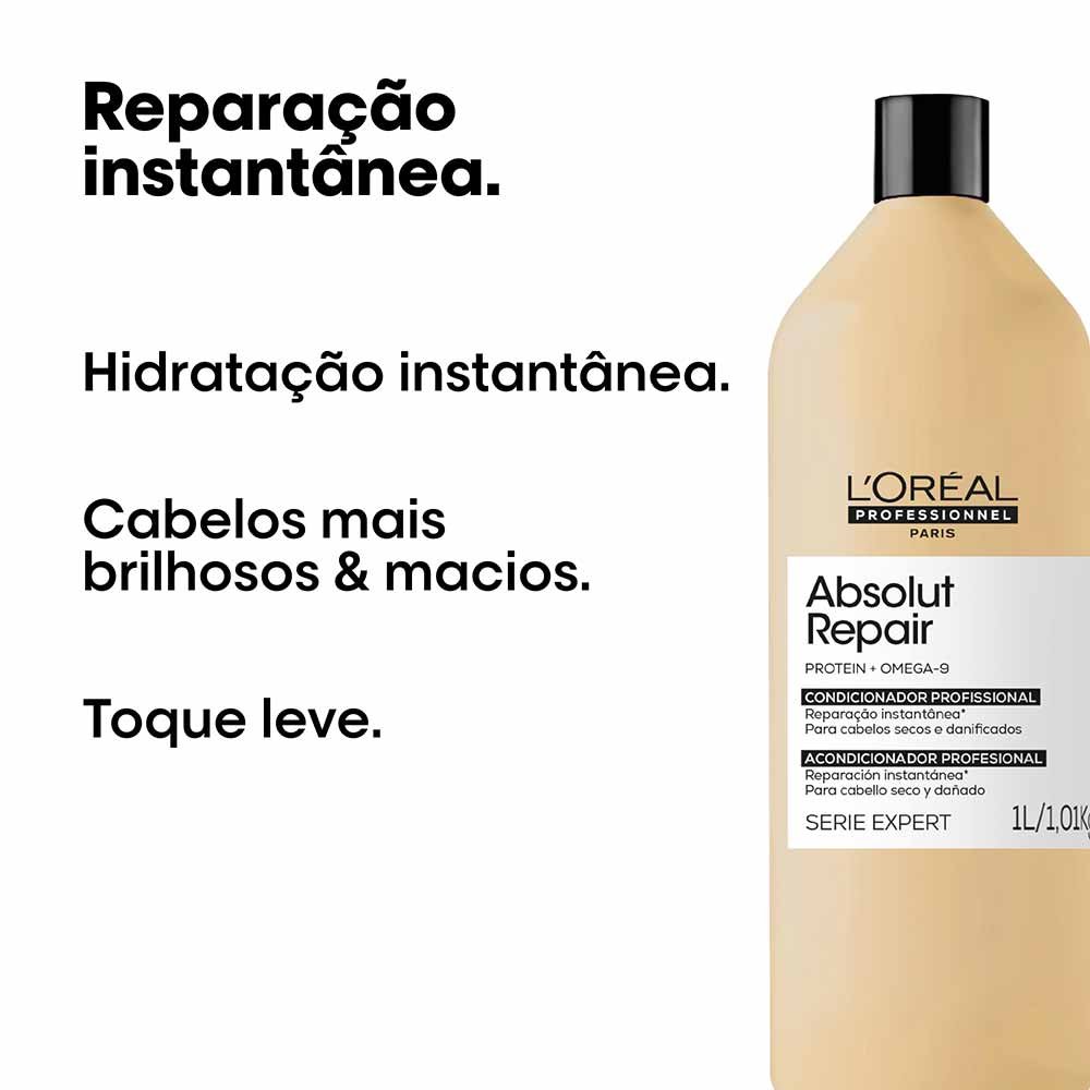 Condicionador L'Oréal Professionnel Absolut Repair Tamanho Profissional 1L 4
