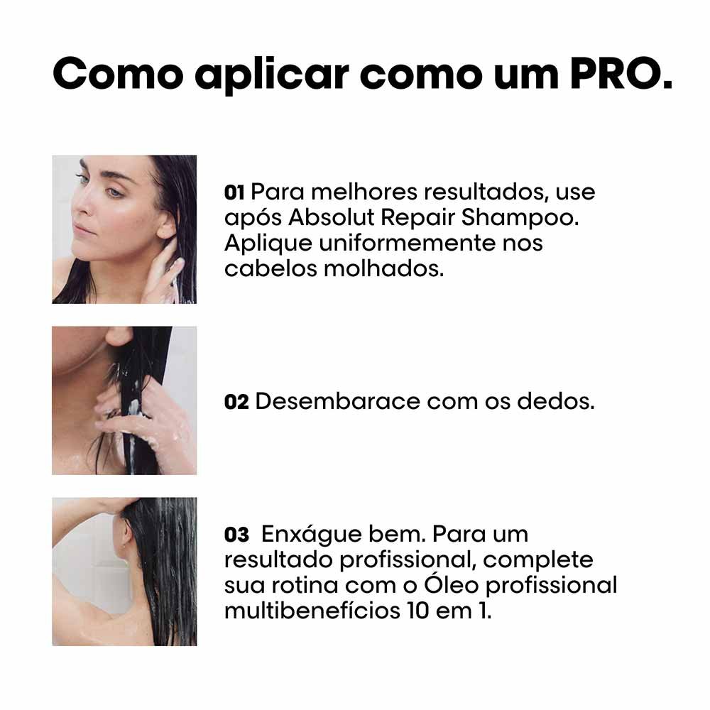 Condicionador L'Oréal Professionnel Absolut Repair Tamanho Profissional 1L 5