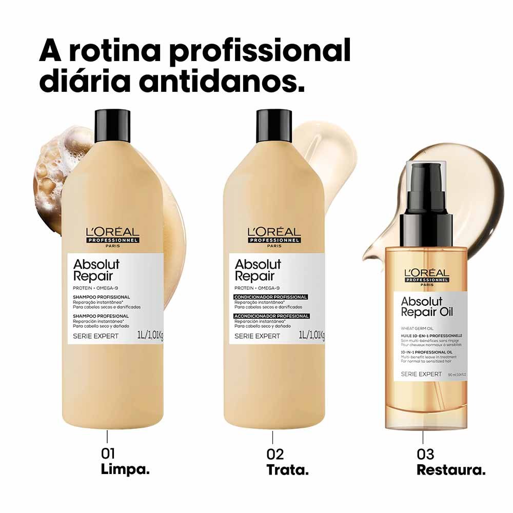 Condicionador L'Oréal Professionnel Absolut Repair Tamanho Profissional 1L 6