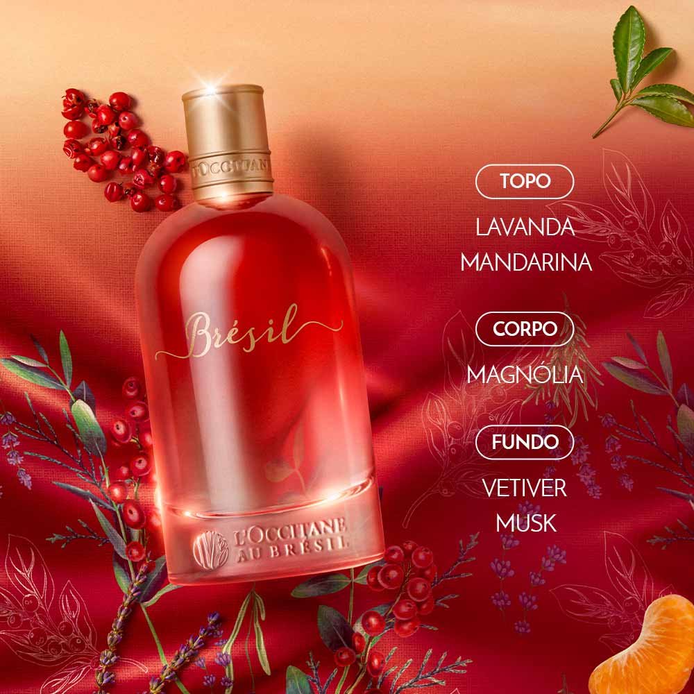 Deo Colônia L'Occitane En Provence Brésil 100ml 2