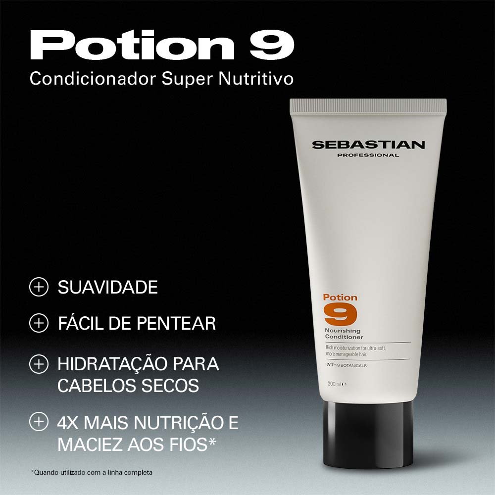 Condicionador Sebastian Potion 9 200ml 2