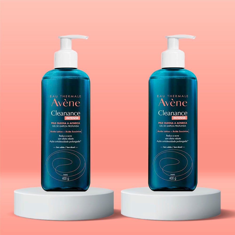Kit Avéne Cleanance Intense – Gel de Limpeza Facial 2 unidades ÚNICO 2